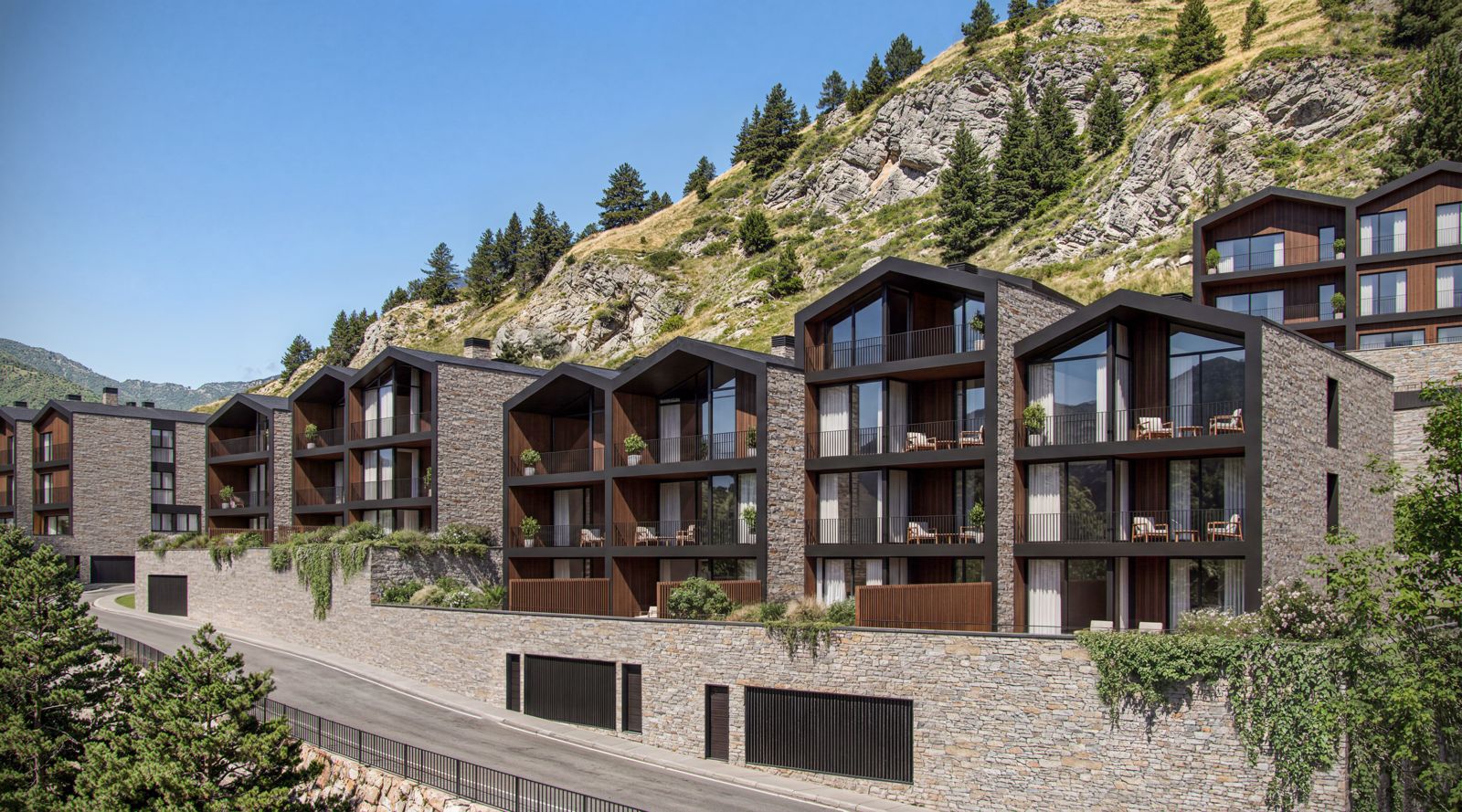 Render dels apartaments de la parcel·la 3